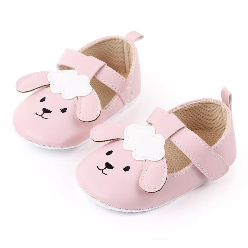 Zapatillas transpirables con estampado de dibujos animados para ni&ntilde;a, zapatos informales antideslizantes para caminar con suela suave, 2021-1
