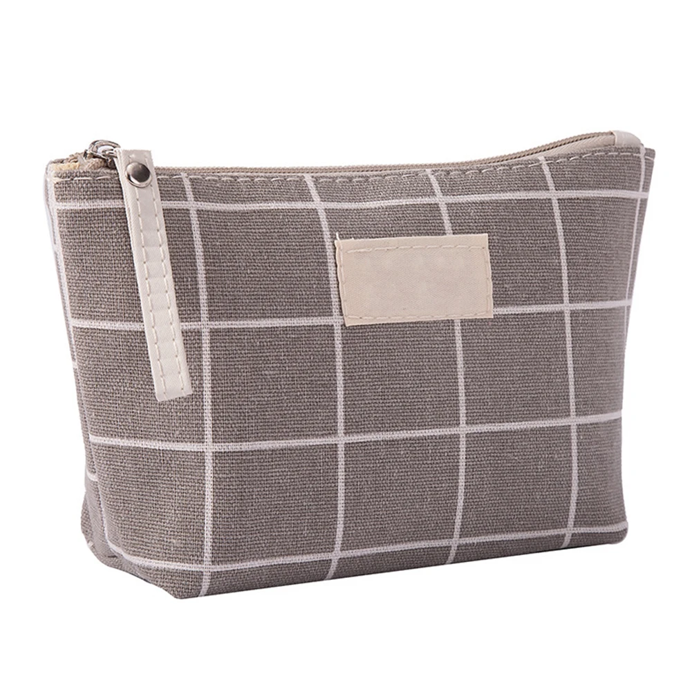 Косметичка держатель для кистей косметическая Холщовая Сумка косметические