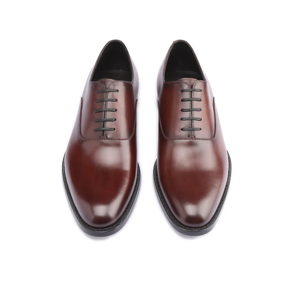Dress Shoes Men Genuine Leather Vintage Retro Custom Blake Handmade Office Fashion Formal Wedding Party Oxford | Обувь
