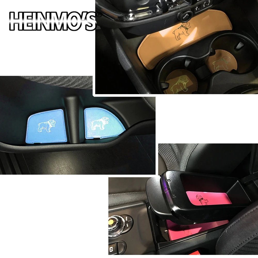 Для Mini Cooper F54 Аксессуары Декор дверной паз Pad стайлинга автомобилей подставка