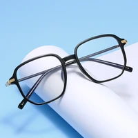 transparent big frame anti blue light eyeglasses trend women men computer eye glasses optical myopia eye wear frame glasses