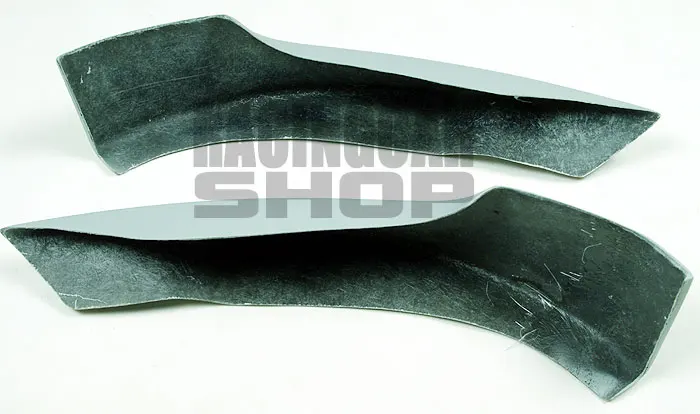 UNPAINTED FRONT LIP SPOILER SPLITTER 1pair FOR BMW E92 E93 Copue M TECH Msport front bumper 2006-2009 B088F | Автомобили и