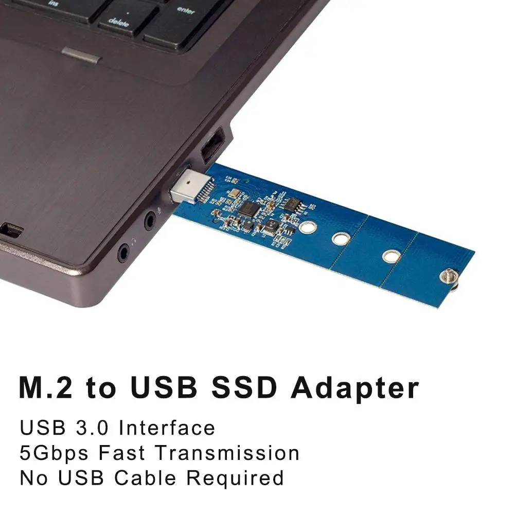 Адаптер M.2 к USB адаптер B Key SSD 3 0 Plug and play M2 конвертер NGFF|Адаптеры карт памяти| |