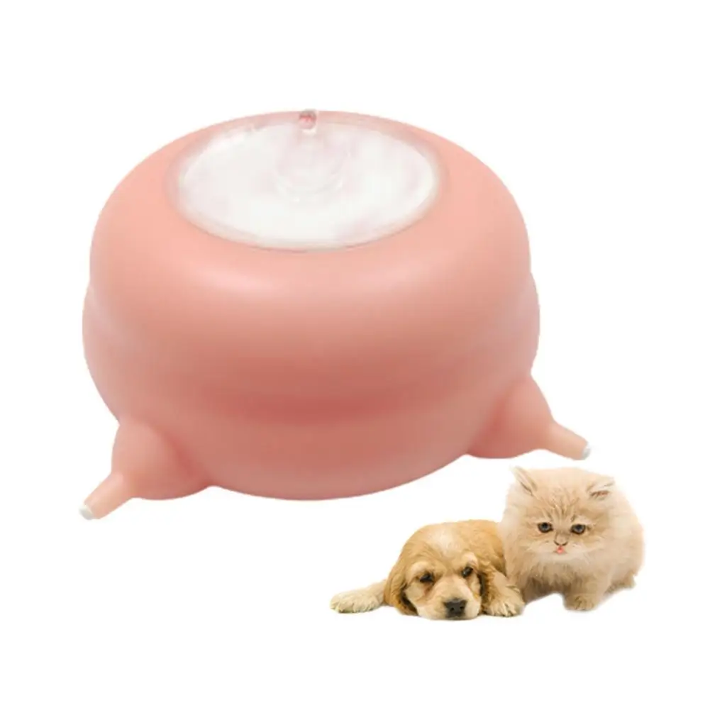 

Silicone Puppy Nipple Feeder - Capacity Of 200ml Milk Bowl With 4 Nipples For Baby Pet Puppies Kitten Cats Dog (with Lid)