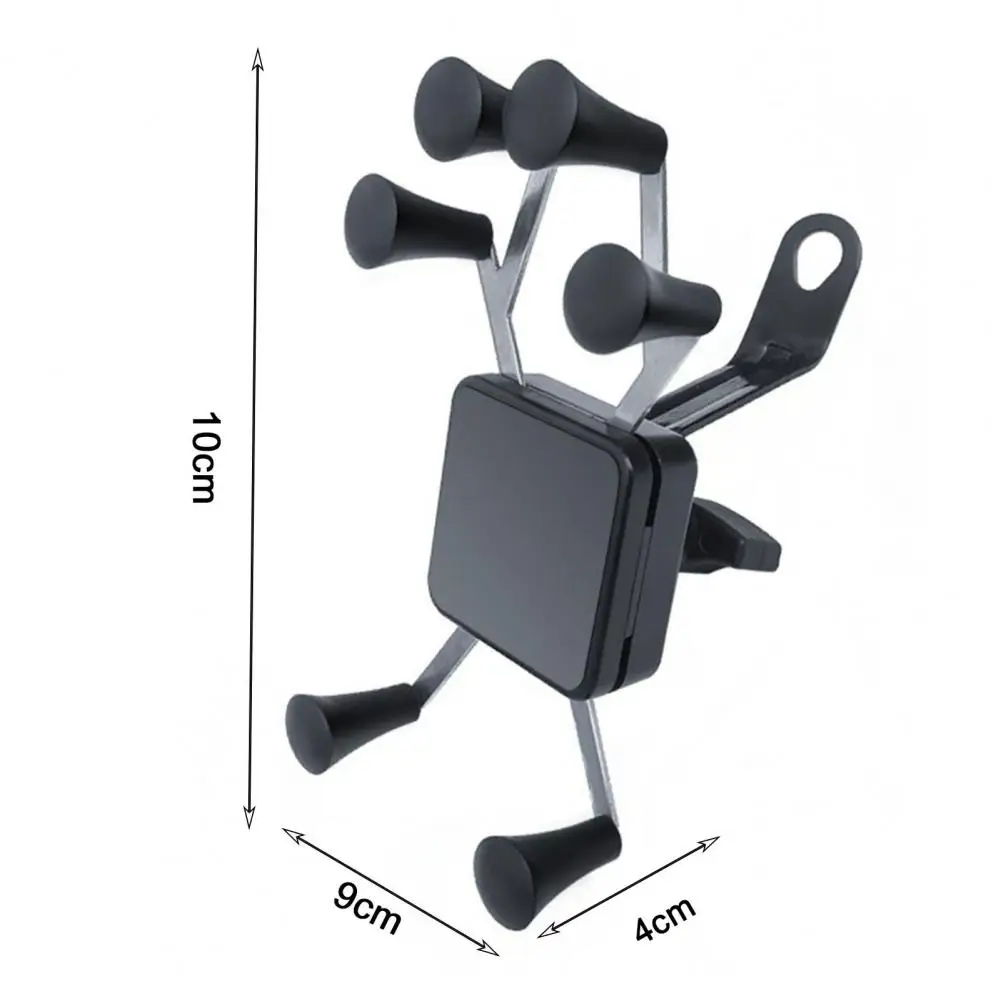 

Portable Adjustable 6-Claw Motorcycle Rearview Mirror Mobile Phone Holder Electric Vehicle Bicycle Cellphone Bracket Tools