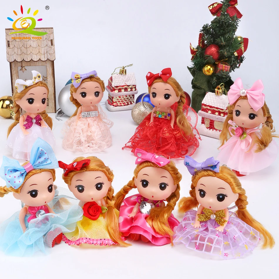 Мини-кукла для девочки-принцессы пластиковые фигурки детей 11 см рождественский