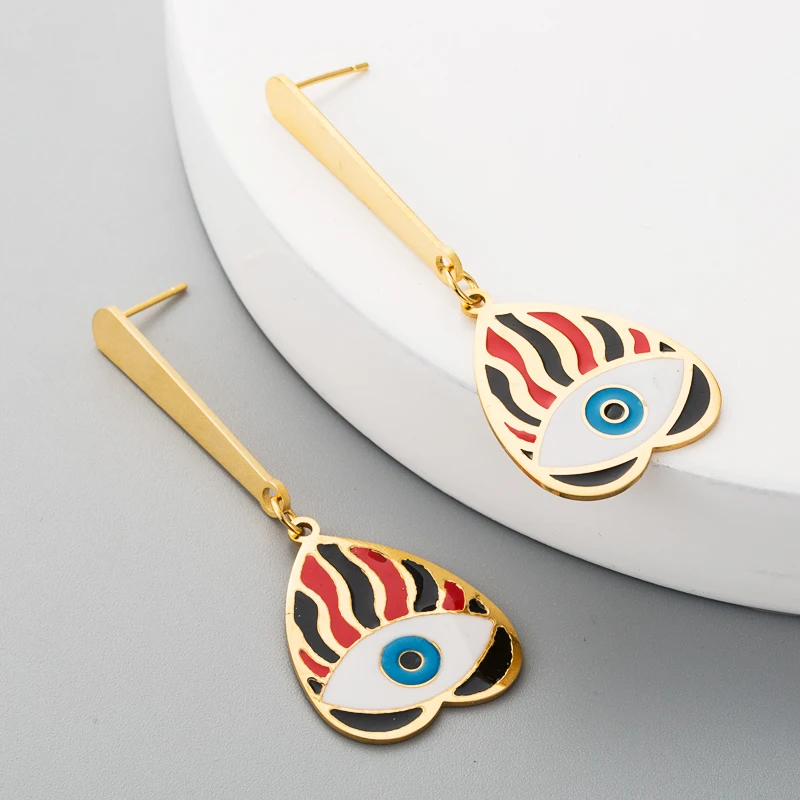 Корейские и европейские серьги высокого класса из нержавеющей стали для женщин