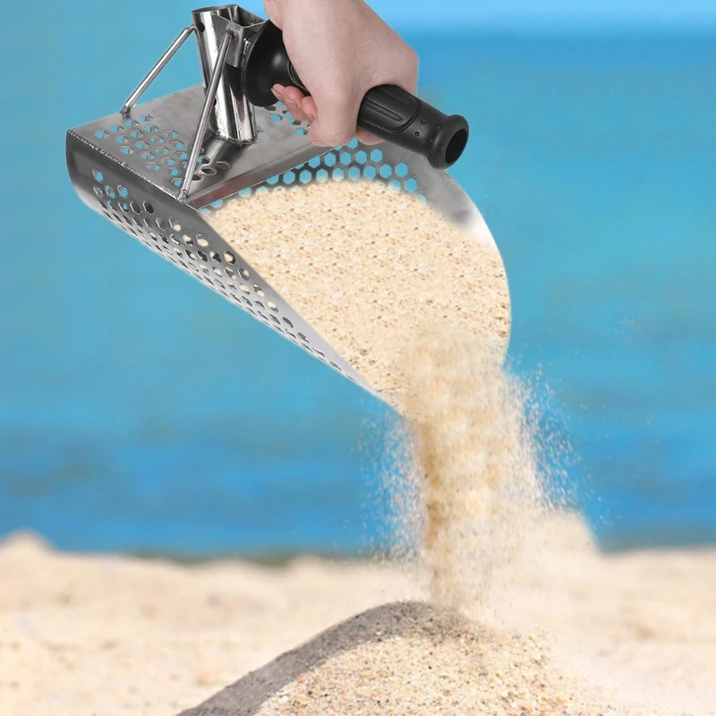 Высококачественные аксессуары из нержавеющей стали с изображением песка ручкой