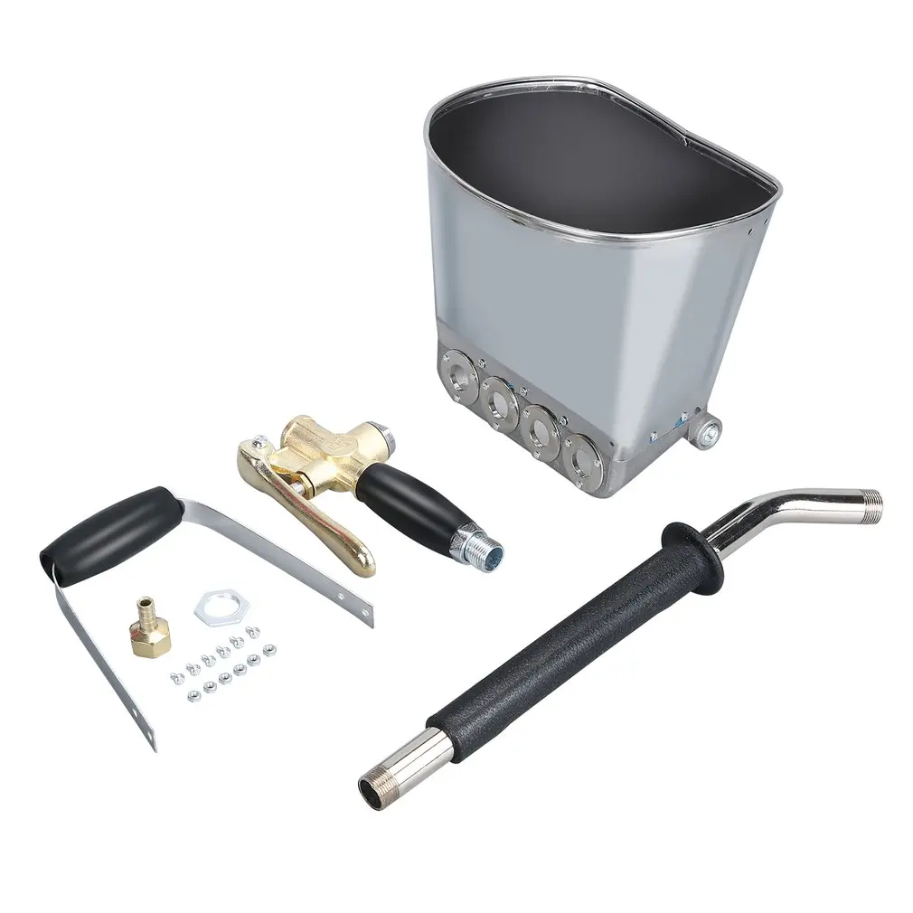 

Настенная минометная распылитель пистолет Штукатурная лопатка бункер ковш цементный спрей пистолет Воздушный Распылитель для штукатурки ...