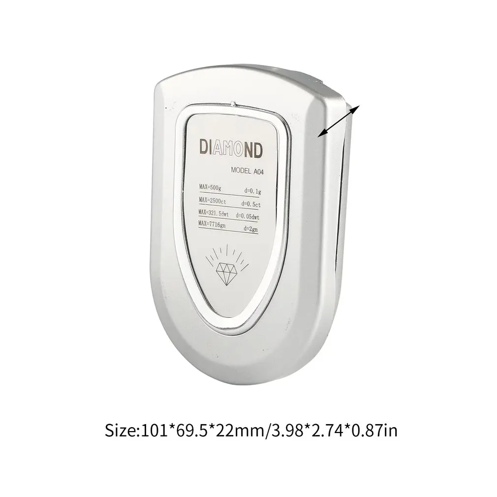 500gx0.1g LCD Electronic Jewelry Joyeria Weight Luggage Bilancia Balanza Digital Scale Scales Balance Portable Mini Platform | Дом и сад