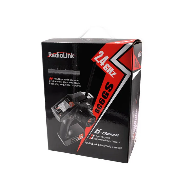 Радиоуправляемый передатчик RadioLink RC6Gs V2 2 4G 6CH Автомобильный контроллер с