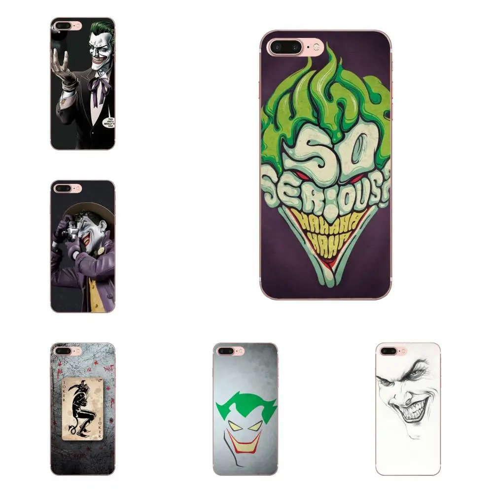 Hot Poker Joker Novelty TPU Hipster Case For Sony Xperia Z Z1 Z2 Z3 Z3+ Z4 Compact Z5 Plus M2 M4 XA XA1 XZ Premium | Мобильные