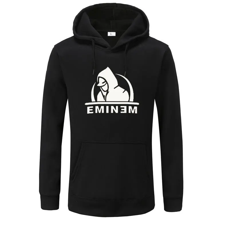 Новые осенние и зимние толстовки с принтом eminem женская спортивная одежда в стиле