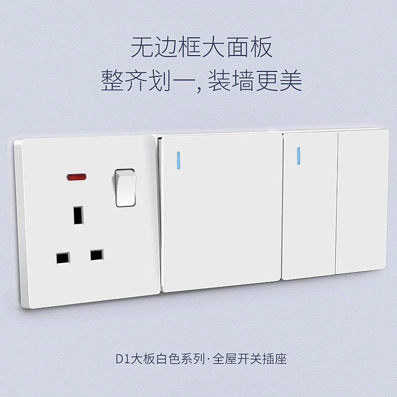 

British Wall USB Power Socket with USB charging British Standard Outlet with led,bedroom socket concealed installation