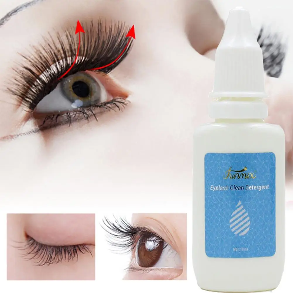 15 мл средство для очистки ресниц прививки дезинфекция очищающее подкрепление