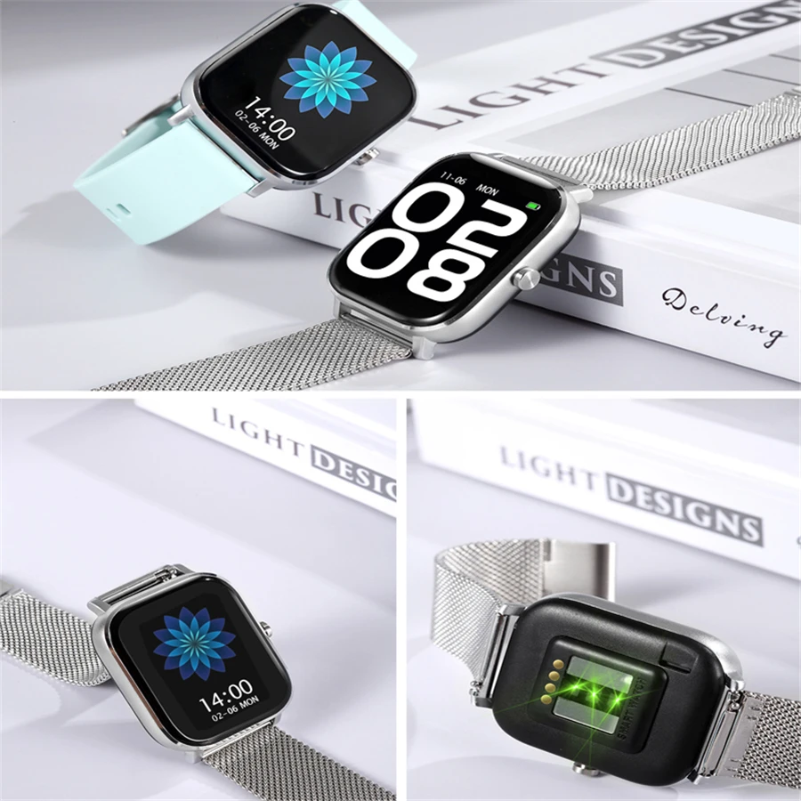 

DT35 Men Smart Watch Bluetooth Call Wristwatch ECG Smartwatch Heart Rate Monitor Fitness Tracker IP67 P8 Pro Smartwatch Women