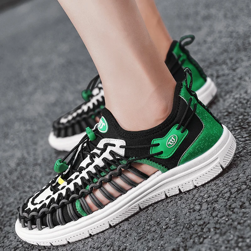 

2021 New Men Sandals Summer Slippers Men Outdoor Casual Shoes Male Sandals Water Shoes Dropshipping