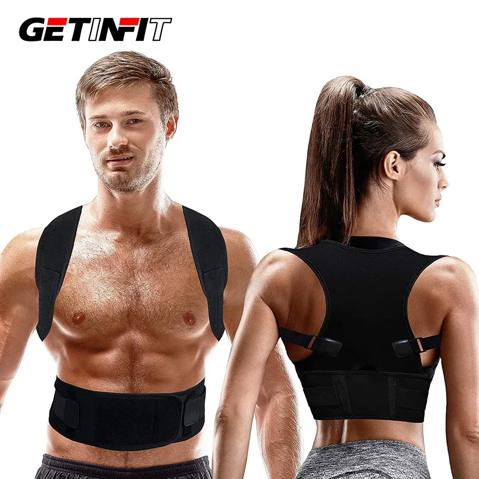 Регулируемый Корсет Для Коррекции Осанки обратно Поддержка пояс на талии прямые