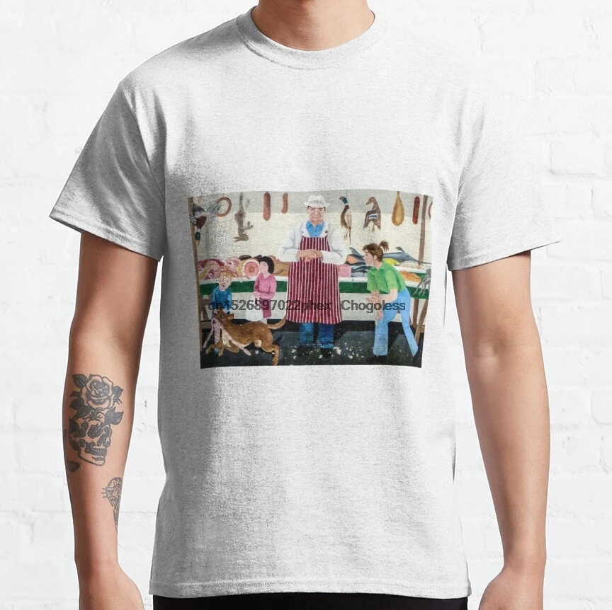 Мужские футболки семейная футболка мясника для женщин и мужчин|Мужские футболки|