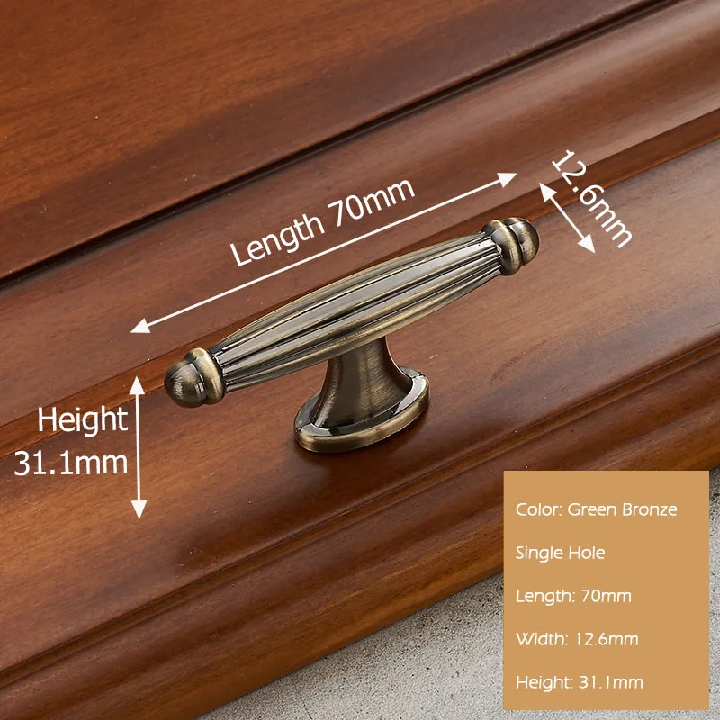 

Ручки для шкафов KAK, цинковый сплав, европейский стиль