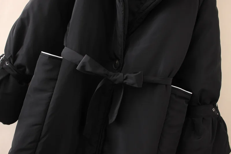 Более Классический воротник парки 2019 зимняя куртка женские ботфорты пальто