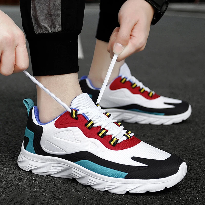 Fashion Women and Men Sneakers Light Breathable Running Shoes Outdoor Jogging Sport Shoes Comfortable Casual Couples Gym Shoes