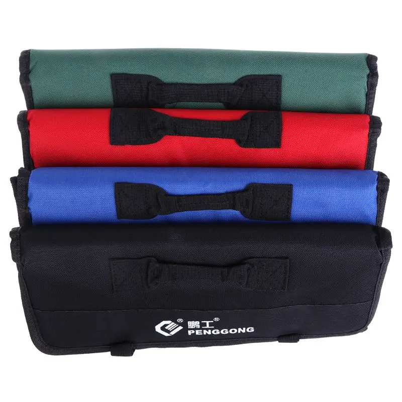 

Multifunction Oxford Cloth Folding Wrench Bag Tool Roll Storage Pocket Tools Pouch Portable Case Organizer Holder H7ED