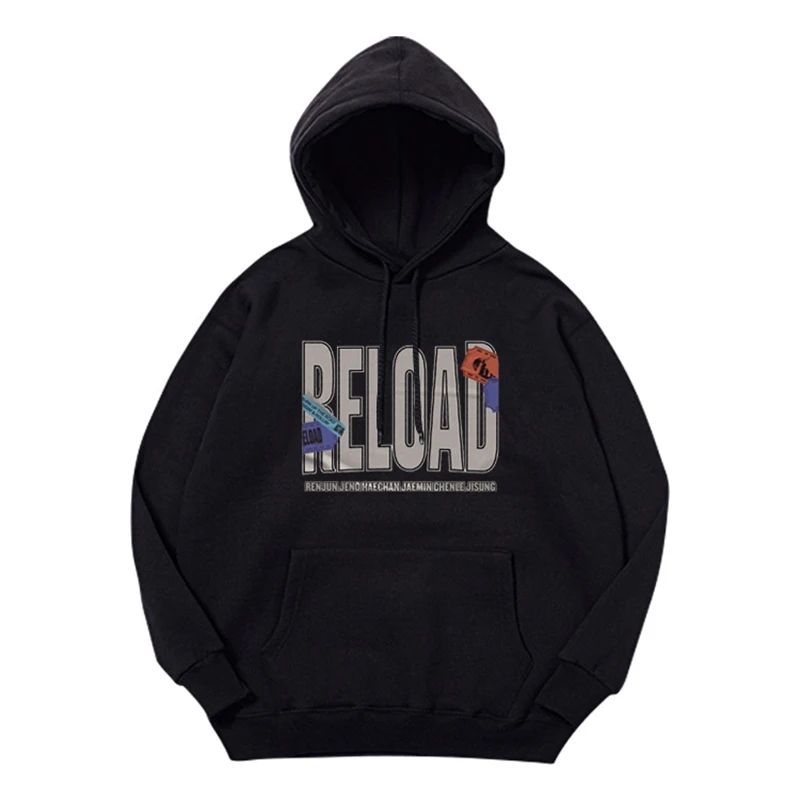 Новинка худи с принтом Nct dream перезагрузкой альбома свитшоты Модный пуловер Кепка