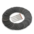 50 шт.компл. Стекловолоконный инструмент абразивный диск Отрезать Колесо с 4 оправки роторный