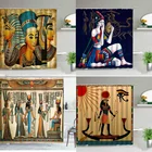 Занавеска в египетском стиле для ванной комнаты, коврик для ванной комнаты, занавеска для душа, занавеска для ванной комнаты, занавеска для душа