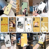 banana fish phone case for huawei p40 p20 p30 mate 40 20 10 lite pro nova 5t p smart 2019