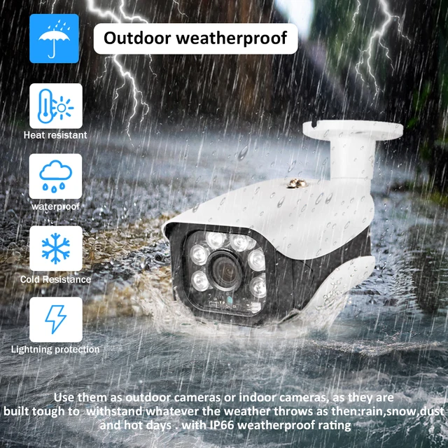 8MP Wired CCTV BNC Analog Camera Outdoor Street Waterproof 4K AHD Bullet Security Video Surveillance DVR Camera XMEYE H.265 5MP 4