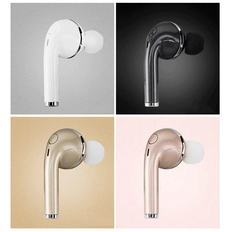 

V1 Wireless 4.1 Earbuds Bluetooth Headset Mini In-Ear Portable Audio Sound Stereo Headphone Single Ear Handsfree Headsets