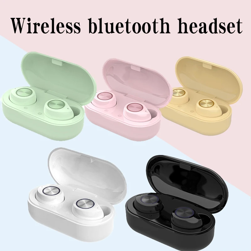Беспроводные наушники-вкладыши TWS 5 0 стерео Спортивная bluetooth-гарнитура с
