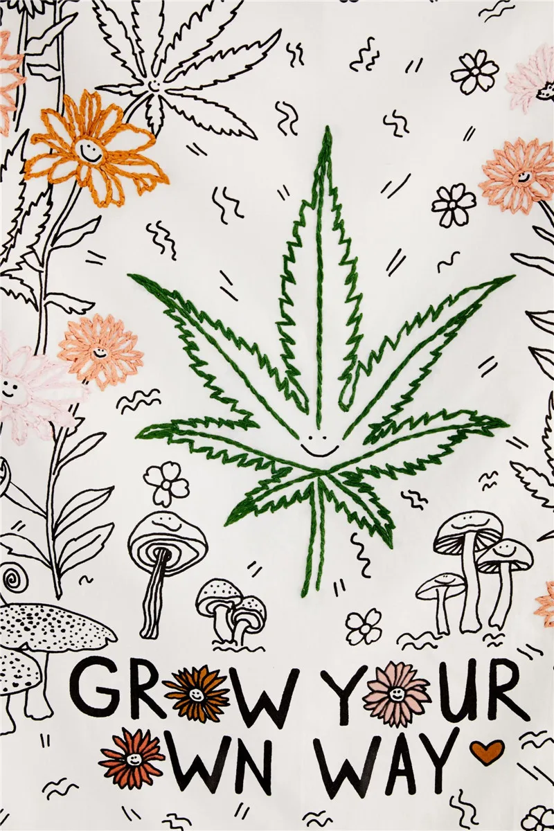 Дропшиппинг растут по своему гобелен настенный хиппи домашний декор Одеяло