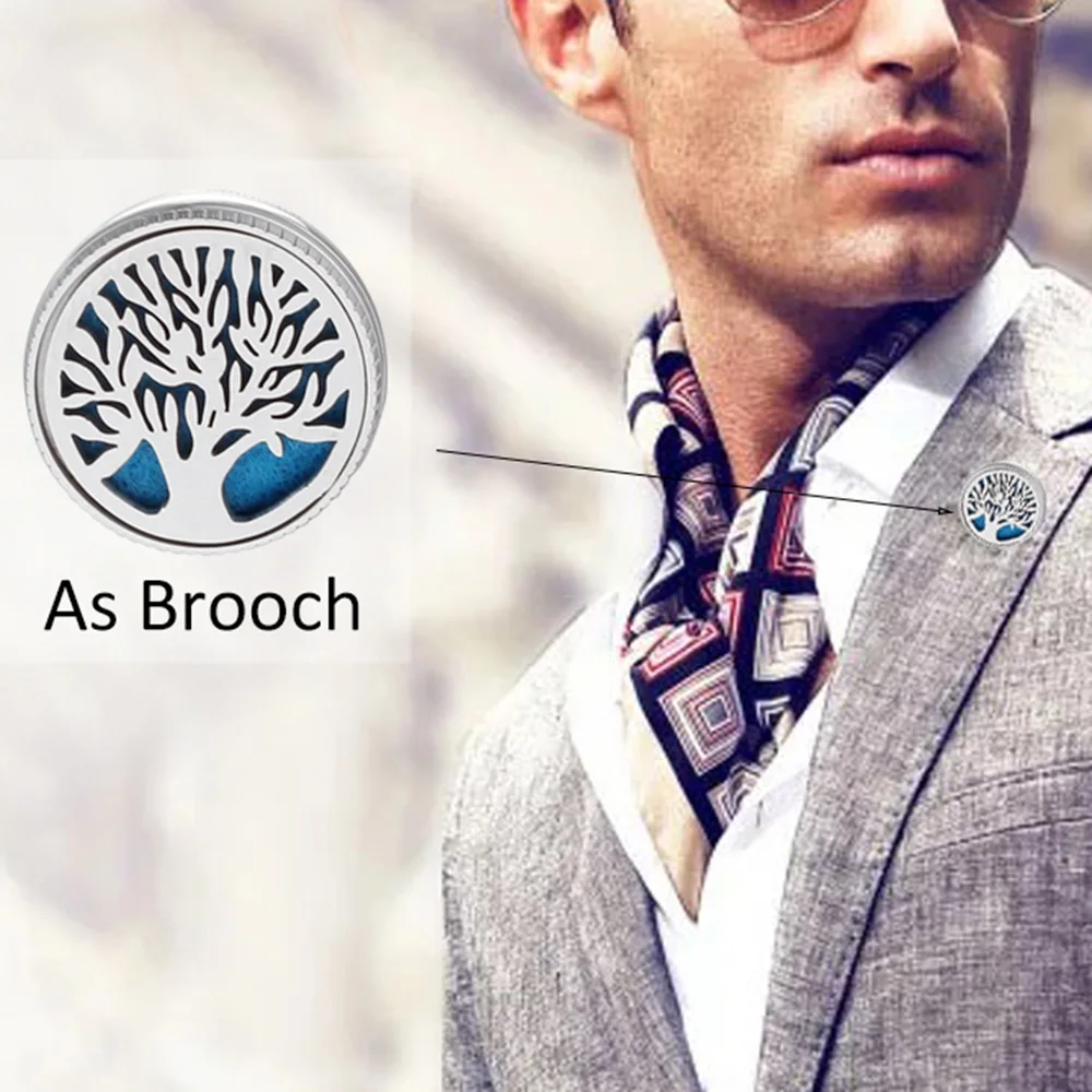 Диффузор медальон для масок ароматерапия зажимы из нержавеющей стали подвески