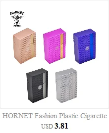 HONEYPUFF металлический сигаретный переносной чехол для хранения сигарет держатель для табака аксессуары для сигарет