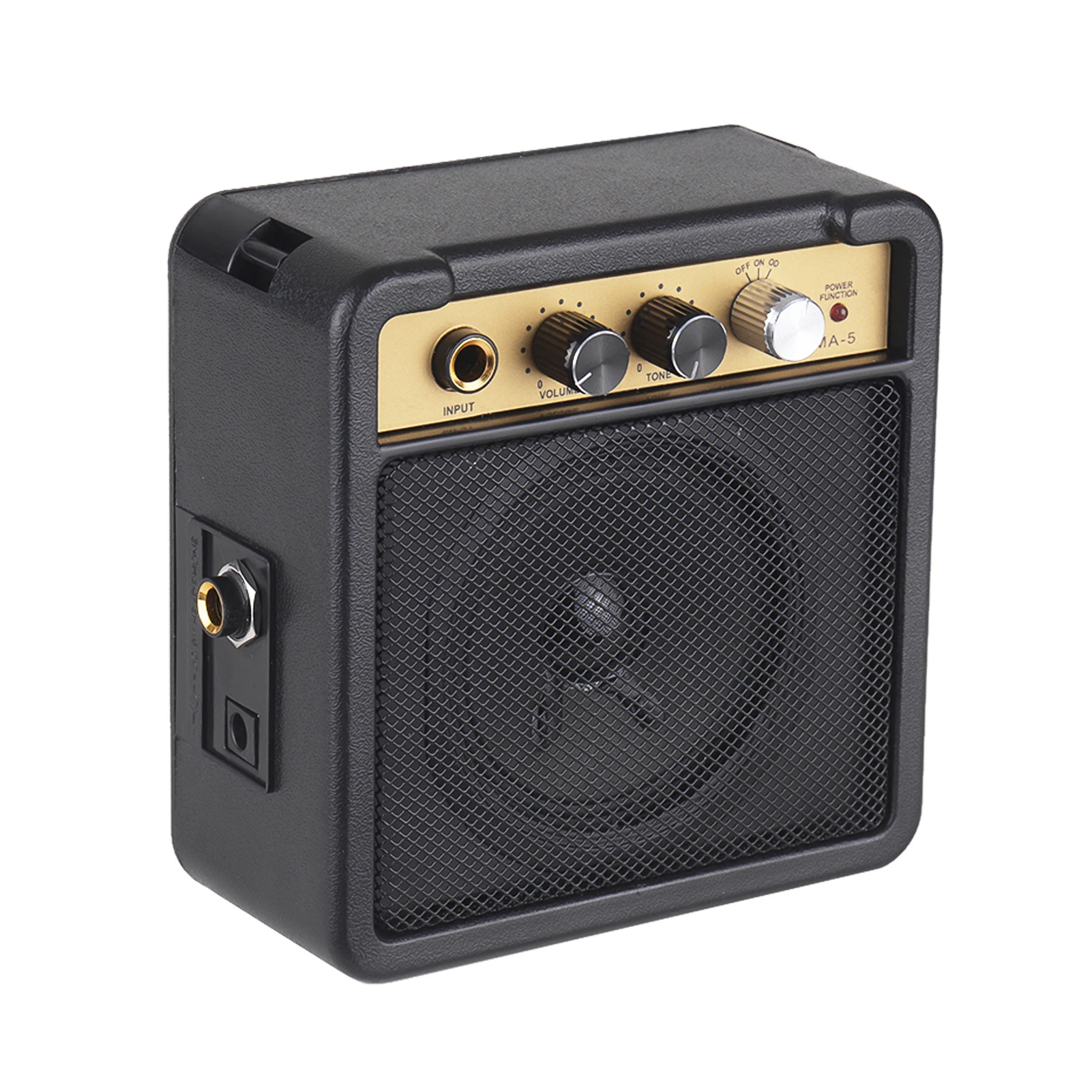 Мини-усилитель для гитары Amp Speaker 5 Вт с 6 35 мм входом 1/4 дюйма выход наушников