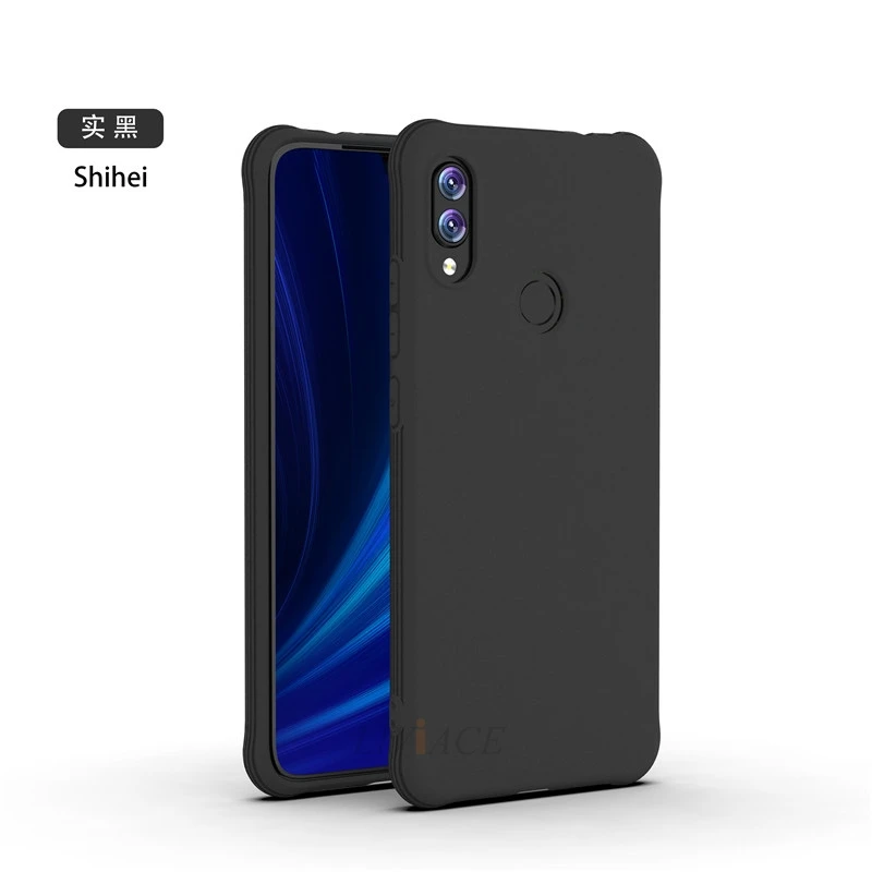 Подушка безопасности для противоударный мягкий ТПУ чехол для samsung galaxy a30 a50 a70 a40 a20 a10 a30s a40s a50s a20s a10s ультра тонкая накладка-чехол на заднюю панель - Цвет: black