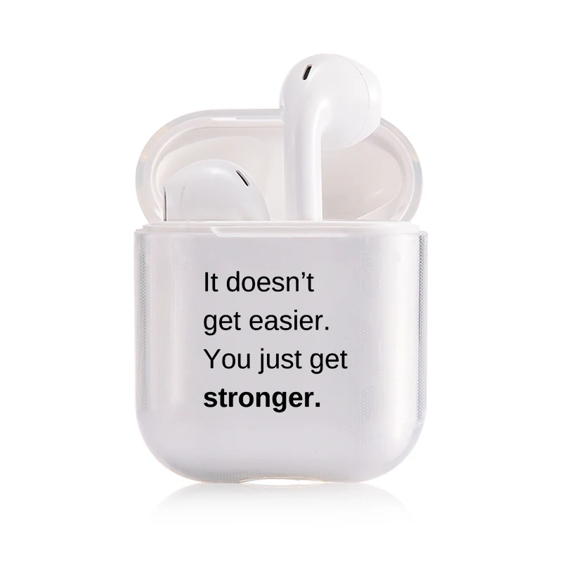 I201515 Хрустальный милый чехол для наушников для Apple AirPods, чехол из жесткого поликарбоната, прозрачный защитный чехол, аксессуары для AirPods, зарядная коробка - Цвет: I201515