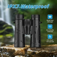 apexel 10x42w long view powerful binoculars ipx7 waterproof long range telescope with clear low light vision for hunting hiking