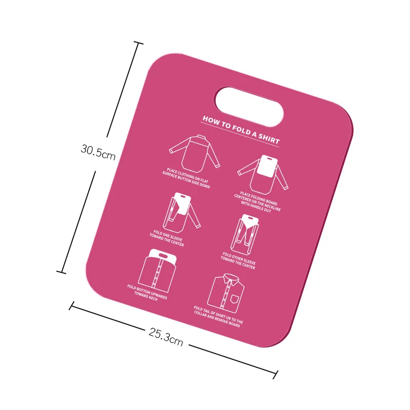 

1pc Household Cloth Folding Board Child/Adult Clothes Folder Closet Organizer Clothing Folders Board Organizer Laundry Storage