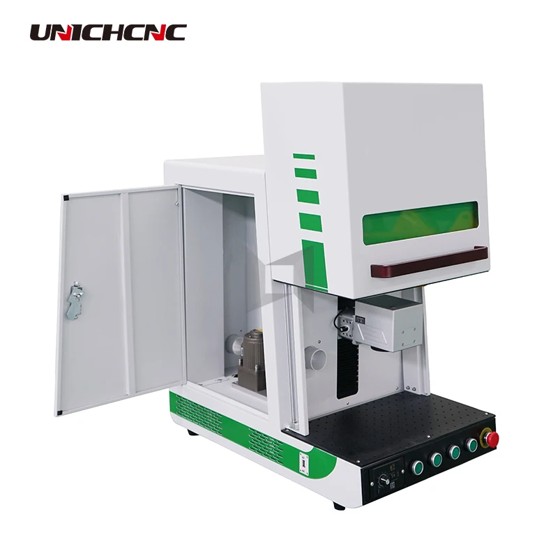 Небольшая волоконная лазерная маркировочная машина для металлической и