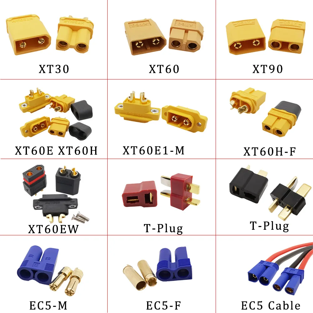 2 шт. разъем типа банан для зарядки аккумуляторов |
