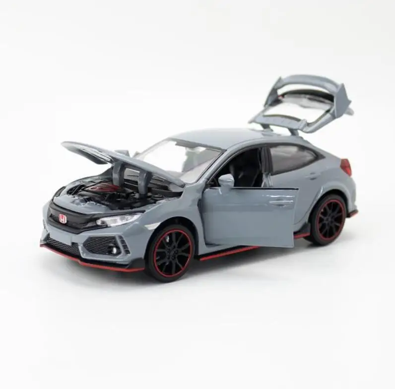 Модель автомобиля из сплава 1:32 новая Honda TYPE R Mugen RR со звуком и светильник