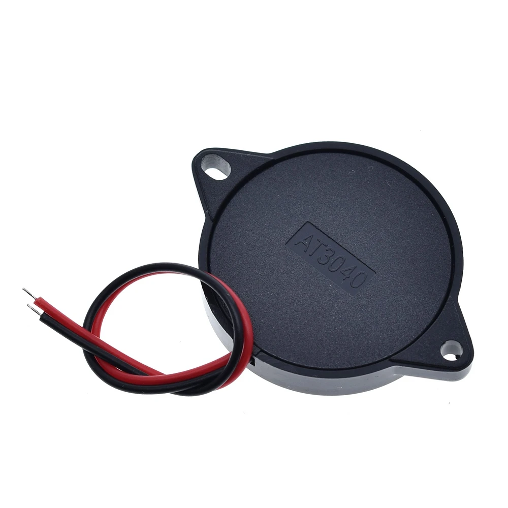 1 шт 30x мм закрытый пьезопасный зуммер с проводами AT3040