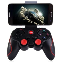x3 wireless joystick gamepad pc game controller support bluetooth bt3 0 joystick for mobile phone tablet tv box holder
