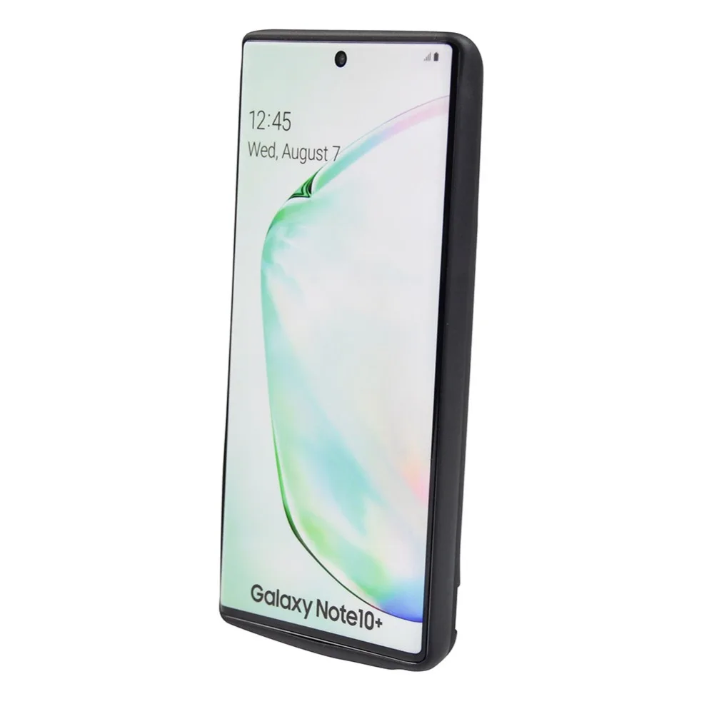 Внешний аккумулятор, зарядное устройство для samsung Galaxy Note 10 Plus, 5G, 6000 мА/ч, противоударный чехол для samsung note10, 5000 мА/ч, мягкий чехол-подставка