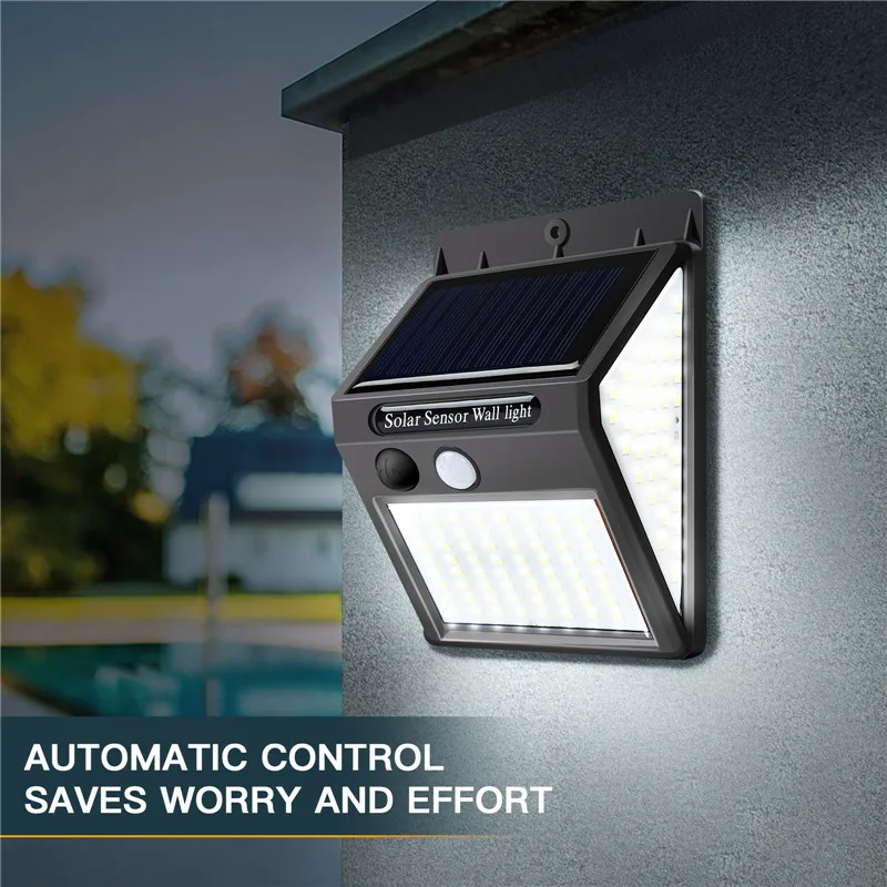 

Wall Light Solar Led Light Outdoor PIR Motion Sensor LED Light Garden Decoration Outdoor Luces Solares Para Exterior Jardin