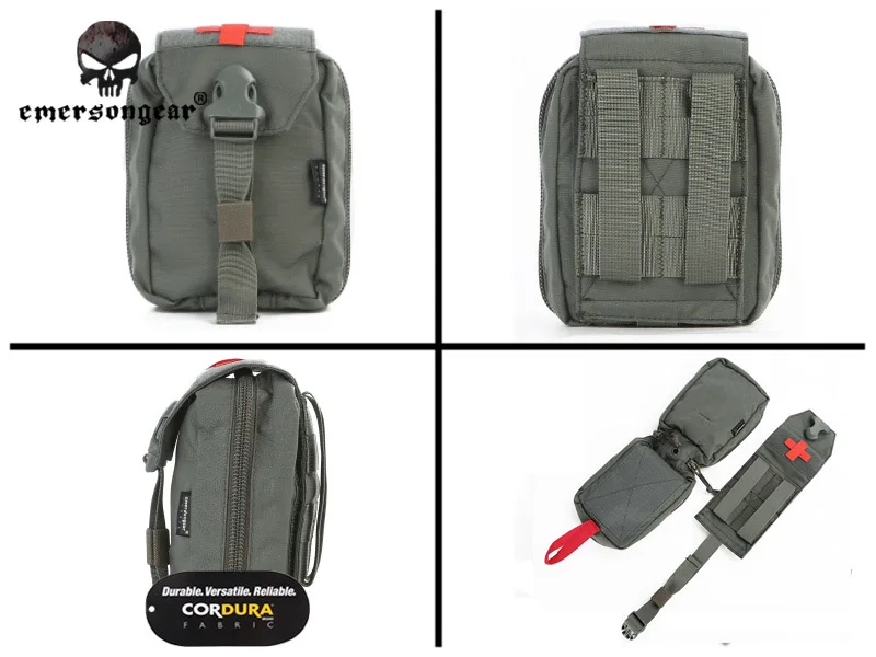 Emersongear Военная Униформа Molle аптечка медицинский мешочек тактический страйкбол Спорт на открытом воздухе оборудование